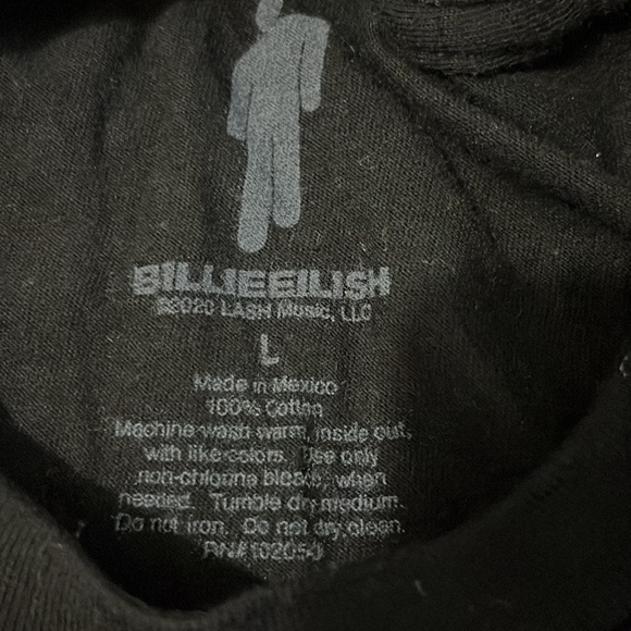 Billie Eilish tee size L - Picture 4 of 6